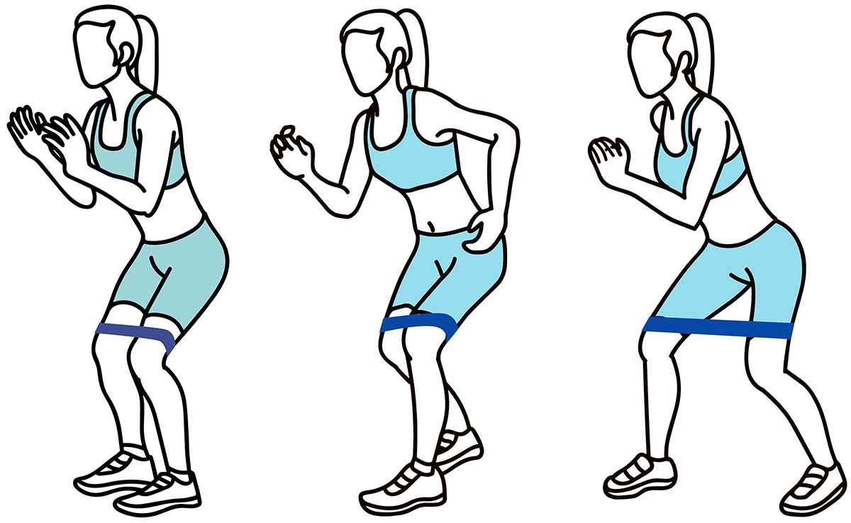 Band Monster Walk Diagram
